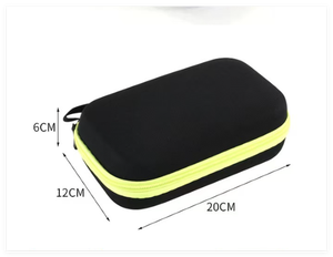 Estuche Rígido <span class=keywords><strong>de</strong></span> EVA Personalizado para Kit <span class=keywords><strong>de</strong></span> Afeitado, Bolsa <span class=keywords><strong>de</strong></span> Almacenamiento Impermeable para Maquinilla <span class=keywords><strong>de</strong></span> Afeitar Eléctrica, Recortadora <span class=keywords><strong>de</strong></span> <span class=keywords><strong>Barba</strong></span>, Viajes, Cuidado Personal, 19/12/6cm - Product Image 3