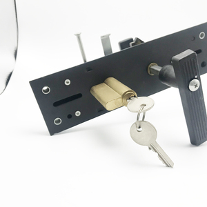 2019 venta al <span class=keywords><strong>por</strong></span> mayor al aire libre palanca puerta principal <span class=keywords><strong>cerradura</strong></span> de bloqueo de <span class=keywords><strong>la</strong></span> puerta de aluminio - Product Image 4
