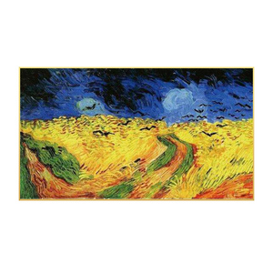 HONGYA-obra de arte de alta calidad, pintura al óleo famosa de Vincent <span class=keywords><strong>Van</strong></span> <span class=keywords><strong>Gogh</strong></span>, flor de almendro - Product Image 4