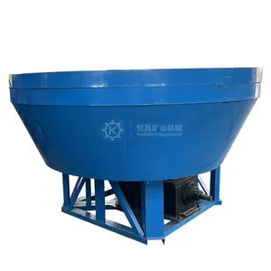 Low Investment Gold Mining Wet Milling Equipment, Copper Tin Tungsten Lead Iron Ore Wet Pan Mill 1200 For Sale In South Africa
