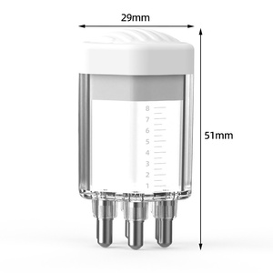 Minnuo 1ml tête ronde applicateur de cuir chevelu de cheveux médicament liquide raffermissant avec surface sérigraphiée de rouleau d'huile essentielle pour le massage - Product Image 5