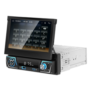 ราคาสุดคุ้ม คุณภาพเยี่ยม วิทยุติดรถยนต์ 1 Din หน้าจอ IPS แบบพับเก็บได้ ระบบนำทาง GPS สากล ขนาด 7 นิ้ว ระบบ WINCE - Product Image 1