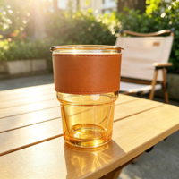 Gobelets en verre imprimés en gros, tasses cadeaux souvenirs, petits objets promotionnels, mugs à eau avec paille, verres à double ouverture pour le marché Internet