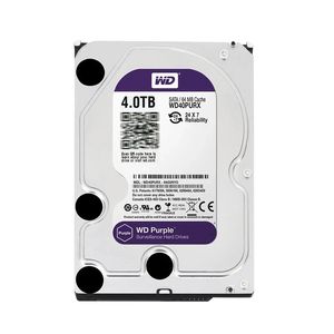 Disco Duro <span class=keywords><strong>WD</strong></span> Purple de 4 TB, SATA III Violeta, 4 TB, 3.5 SATA, 6 Gb/s, HDD, 5400 rpm, 256 MB de Caché - Product Image 1