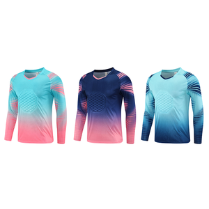 Camisas de Goleiro Masculinas de Alta Qualidade Direto da Fábrica, Logos de Clubes Personalizados, Emblemas de Equipes, Nomes Personalizados, Corte Automatizado - Product Image 4