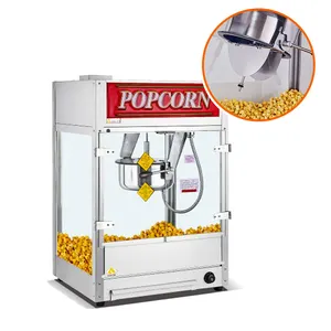 Popper Komersial Harga Pabrik Murah Pemasok Cina Mixer Popcorn Industri Kualitas Tinggi Mesin Mini Manis Sebuah Jagung Pop