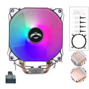 Qiuzaim 4/6 nhiệt-ống 120mm PWM RGB Fan phổ hỗ trợ cho Intel lga1700/1200/115x và AMD AM4 ổ cắm - Product Image 1