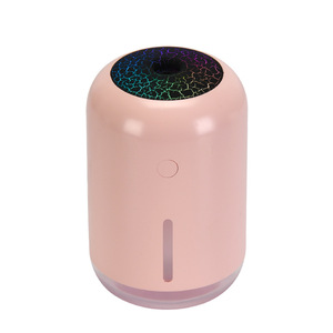 260mL LED Plastic <b>Humidifier</b> with Humidistat Cute Portable Electric for Home & Hotel Use 1 Year Warranty - Product Image 4