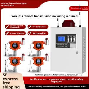 Patlamaya Dayanıklı, Yangına Dayanıklı, Yüksek Hassasiyetli Kablosuz Gaz Konsantrasyon Dedektörü Alarmı, Patlamaya Dayanıklı Alüminyum Malzeme Boya Odaları - Product Image 5