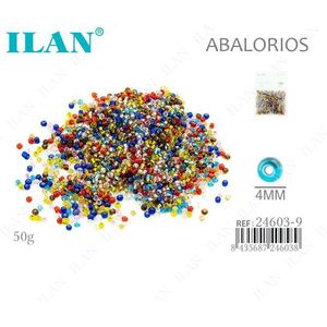 Perline Ilan 4mm 50g Colori Assortiti - Product Image 3