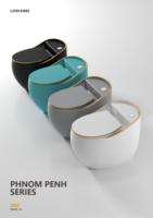 Toilette colorée en forme d'œuf, nouveau design, ligne dorée, sangle de cuvette de toilette, placard à eau, siphonique, toilette monobloc