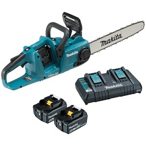 Tronçonneuse sans fil sans balais de très haute qualité 18V 5.0Ah 400mm (16') DUC400PT2 12 pouces, livraison gratuite - pour usage industriel - Product Image 3