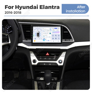 Autoradio Android MEKEDE 9 pouces pour Hyundai Elantra AD Avante AD 2016 à 2020 Lecteur multimédia de voiture <span class=keywords><strong>GPS</strong></span> avec support de montage - Product Image 2