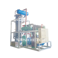 Machine à glace industrielle SINDEICE 20 tonnes 25 tonnes par jour, machine à glace tubulaire automatique, machine à glace tubulaire creuse, refroidie par eau, grande capacité, usine de glace