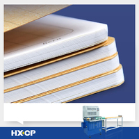Machine de découpe automatique à double tête pour coins arrondis HX460BCRTA, équipement professionnel de post-presse pour cahiers et carnets