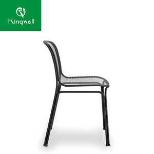 Muebles modernos para Patio al aire libre, sillas de Metal, juego de sillas de balcón para cafetería o restaurante - Product Image 3