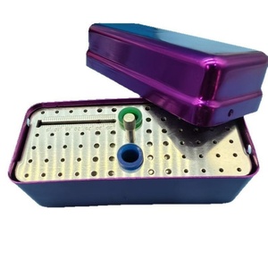 Caja Esterilizadora de Autoclave de 72 Orificios para Desinfección Dental, Soporte Manual para Limas Endo, Caja para Fresas y Accesorios de Taladro Dental Manual - Product Image 4