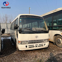 Vente en gros de minibus d'occasion durables de 18 à 30 places, couleur personnalisée, conduite à droite (RHD) et à gauche (LHD), type Coaster