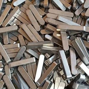 Chaveta Paralela <span class=keywords><strong>DIN6885</strong></span> Personalizada Redonda 5*5*10 y Chaveta Plana de Acero al Carbono con Extremos Cuadrados 4*4*10 - Product Image 4