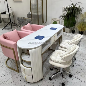 Table de manucure professionnelle de luxe légère pour salon de beauté - Product Image 4