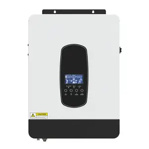 Inverter tenaga surya 3 fase, inverter tenaga surya 7kw hibrida off grid 48V gelombang sinus murni solare ibrido 2023