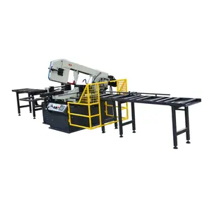 BS-460GB Semi CNC Metal Cutting Saw mesin Miter Band Saw mesin dengan standar CE