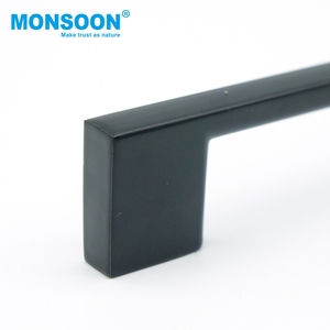 Poignée de porte de placard de cuisine en aluminium massif, bouton de meuble, poignée carrée en T pour armoire et commode, idéale pour villa - Product Image 5