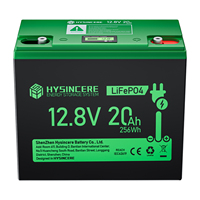 Baterai Lithium LiFePO4 12.8V 20Ah 256Wh, Baterai Isi Ulang Siklus Dalam untuk Kursi Roda Listrik dan Skuter Mobilitas 2.