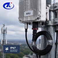 Câble AISG 8PIN femelle vers DB 9PIN mâle, câble d'antenne à commande électrique