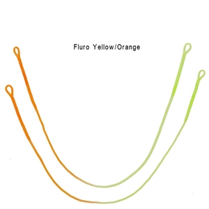 Conectores de Bucle Indicadores de Alta Visibilidad para <span class=keywords><strong>Línea</strong></span> de Pesca con Mosca, <span class=keywords><strong>30</strong></span>-50 Libras, Amarillo, Rojo, Naranja (B10) - Product Image 2