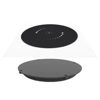 Chargeur sans fil dissimulé sous la table pour caravanes, camping-cars et cuisines, câblé longue distance 30 mm
