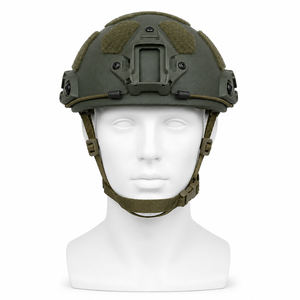 Casco Táctico de Protección Rápida — Casco Protector Táctico de Corte Alto para Exteriores de Polietileno/Aramida (Kevlar) - Product Image 1