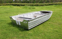 Approvisionnement d'usine de bateaux en aluminium personnalisés Kinocean Bateaux de pêche en alliage à coque en V 12ft 14ft 16ft pour les sports nautiques