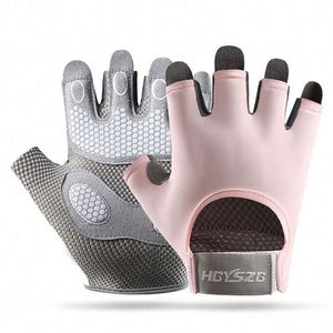 Fitness Half-finger <b>Gloves</b> Liquid Silicone Air Pads Sports Non-slip Breathable Wear-resistant Sports <b>Gloves</b> - Product Image 1