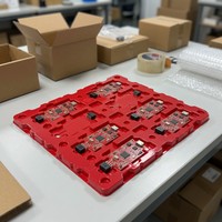 Plateau en plastique sur mesure pour emballage sous blister, en PET, ABS, PP, PS, thermoformé pour le stockage et l'emballage de composants électroniques de précision