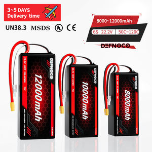 높은 방전 속도 FPV 배터리 <span class=keywords><strong>6S</strong></span> 4S 12000mAh 12Ah 22.2V 14.8V RC <span class=keywords><strong>Lipo</strong></span> 배터리 7 인치 8 인치 10 인치 13 인치 15 인치 FPV 드론 - Product Image 6