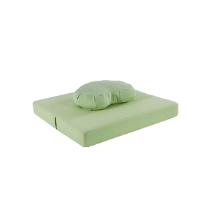 Zafu-yoga orgánico natural personalizado, esterilla de meditación fácil de desmontar y llevar - Product Image 4