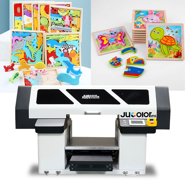 A2 Size UV Inkjet Flatbed Digital Printing Machine G5 G6 Golf Ball Tees Ceramic Photo Phone case Printer