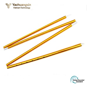 Aluminum Alloy Tent Poles Lightweight Portable for <b>Camping</b> <b>Hiking</b> Tents - Product Image 2