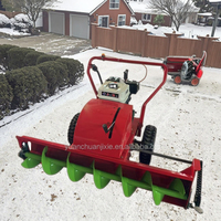 Souffleuse à neige automatique à moteur à essence Machine de déneigement automatique