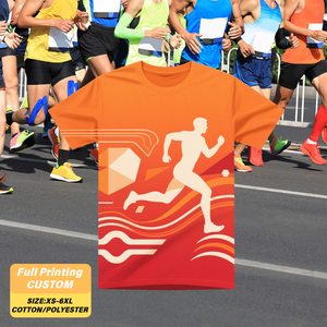Camiseta Deportiva Sublimada Personalizada al por Mayor para Maratón, Recuerdo Corporativo, 100% Poliéster - Product Image 3