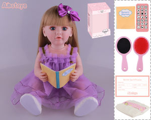 Poupée Reborn FiveStar de 56 cm en Vinyle et Caoutchouc, Jouet de Mode Réaliste pour Enfants, Idéale pour Lire des Histoires - Product Image 5