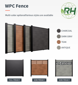 Recinzione da Giardino RUIHE Personalizzabile in WPC, Ecologica e Resistente, Resistente ai Raggi UV e all'Acqua, Altezza 2,1 m, per Privacy e Sicurezza - Product Image 3