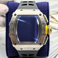 Montre mécanique décontractée pour homme, série Top 1103, usinée CNC, épaisseur 16 mm, fonction calendrier, avec données brutes