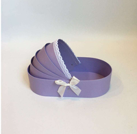 Boîte-cadeau OEM de berceau pour bébé personnalisé de fleurs de bonbon boîtes à gâteaux en papier imprimé de logo pour la nourriture revêtement UV et gaufrage