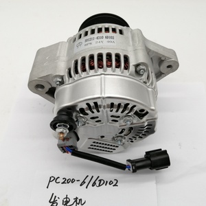 Alternador para Excavadora PC200-6 PC200-7, 600-861-3411 101-211-4310 para Motor 6D102 - Product Image 3