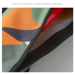 قابل للنفخ ، سترة نجاة أوتوماتيكية ، عاكسات صيد يدوية 150N PFD ، سترة نجاة قوارب للطفو - Product Image 2