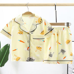 Pijamas para Niños, Ropa de Dormir Infantil, Pijamas de Algodón Cómodos al por Mayor, Estilo Casual Americano, OEM Personalizado, Logotipo Glamour Technics para Europa - Product Image 3