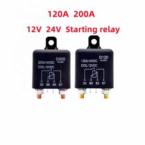Relais automobile haute intensité D120 D200 D250 200A 250A DC pour démarrage 12V 24V, alimentation de batterie, fiabilité longue durée - Product Image 3