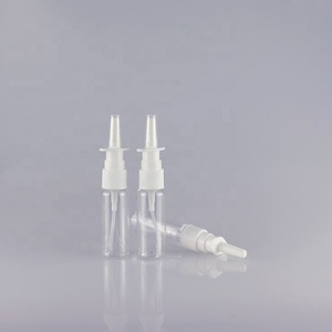 Wholesale PET 8ml 10ml 20ml Cosmetic <b>Plastic</b> Packaging <b>Empty</b> White Color Rhinitis Fine Spray <b>Plastic</b> Nasal Spray <b>Bottle</b> - Product Image 2
